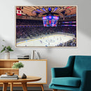Madison New York Rangers Hockey Stadium Wall Art Canvas