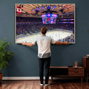 Madison New York Rangers Hockey Stadium Wall Art Canvas