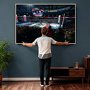 Rogers Arena Vancouver Canucks Ice Hockey Stadium Wall Art,