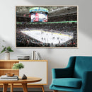 Sharks Arena Blackhawks Sharks Ice Hockey Stadium Wall Art by MyGreatCanvas | Canvas Wall Art Prints | Photo Prints & Wall Decor