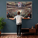 United Center Chicago Bulls Stadium Wall Art Canvas Print