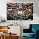 United Center Chicago Bulls Stadium Wall Art Canvas Print