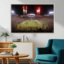 Framed Florida State Seminoles Football Team Print -