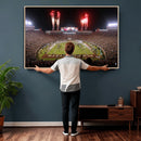 Framed Florida State Seminoles Football Team Print -