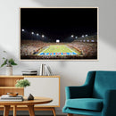 SMU Mustangs Football Team Print - Dallas Gerald J. Ford