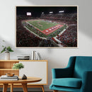 Houston Cougars Football Team Print - Houston TDECU Stadium