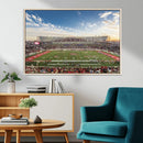 Framed Houston Cougars Football Team Print - Houston TDECU by MyGreatCanvas | Canvas Wall Art Prints | Photo Prints & Wall Decor