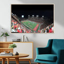 Houston Cougars Football Team Print - Houston TDECU Stadium