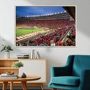 Wisconsin Badgers Football Team Print - Madison Camp Randall by MyGreatCanvas | Canvas Wall Art Prints | Photo Prints & Wall Decor