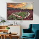 Camp Randall Stadium Wisconsin Badgers Large Wall Art Canvas
