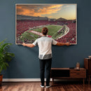 Camp Randall Stadium Wisconsin Badgers Large Wall Art Canvas