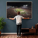 Wisconsin Badgers Football Team Print - Madison Camp Randall