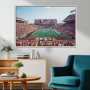 Framed Texas Memorial Stadium Canvas, University of Texas