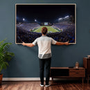 Duke University Blue Devils Football Team Print - Durham