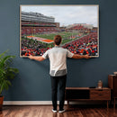 University of Illinois Fighting Illini Football Team Print -