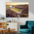 University of Kansas Jayhawks Football Team Print - Lawrence by MyGreatCanvas | Canvas Wall Art Prints | Photo Prints & Wall Decor