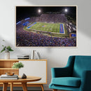 University of Kansas Jayhawks Football Team Print - Lawrence by MyGreatCanvas | Canvas Wall Art Prints | Photo Prints & Wall Decor