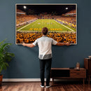 ASU Sun Devils Football Team Print - Phoenix Mountain