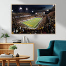 ASU Sun Devils Football Team Print Canvas - Phoenix Mountain