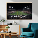 Cincinnati Bearcats Football Team Print - Nippert Stadium
