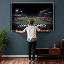Cincinnati Bearcats Football Team Print - Nippert Stadium