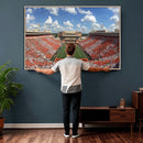 Oklahoma State Cowboys Football Team Print - Stillwater