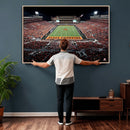 Boone Pickens Stadium Wall Art Oklahoma State Cowboys Print