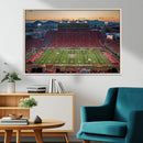 Arizona Wildcats Football Team Print - Tucson Arizona by MyGreatCanvas | Canvas Wall Art Prints | Photo Prints & Wall Decor