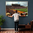Central Michigan University Chippewas Football Team Print -