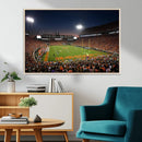 Clemson University Tigers Art Print, Football Team Print -
