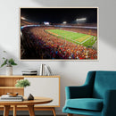 Iowa State University Cyclones Canvas Print, Football Team