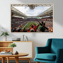 Miami Hurricanes Football Team Wall Art Print - Miami Hard