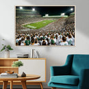 Michigan State Spartans Football Canvas Print - East Lansing by MyGreatCanvas | Canvas Wall Art Prints | Photo Prints & Wall Decor