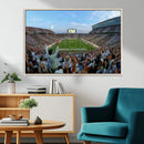Michigan State Spartans Football Team Art Print - East