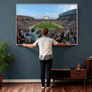 Michigan State Spartans Football Team Art Print - East