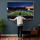 Michigan State Spartans Football Team Print - East Lansing