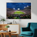 Michigan State Spartans Football Team Print - East Lansing