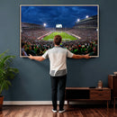 Michigan State Spartans Football Team Print - East Lansing