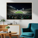 Framed Michigan State Spartans Football Team Print - East