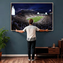 Michigan State Spartans Canvas, Framed Football Team Print -