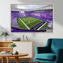 Northwestern University Wildcats Football Team Print - by MyGreatCanvas | Canvas Wall Art Prints | Photo Prints & Wall Decor