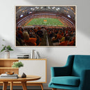 Syracuse University Orange Football Canvas Print, Football
