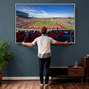 Ball State Cardinals Football Team Print - Muncie Scheumann