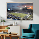 Memphis Tigers Football Team Print - Memphis Simmons Bank
