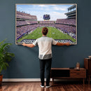 TCU Horned Frogs Football Team Print - Fort Worth Amon G.