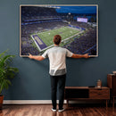 The University of Washington Huskies Football Team Print -