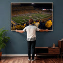 West Virginia Uni Mountaineers Football Team Print - Milan