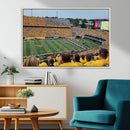 Puskar Stadium Canvas Print Wall Art - Morgantown Print -