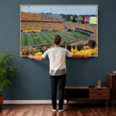 Puskar Stadium Canvas Print Wall Art - Morgantown Print -