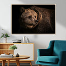 Wild Grizzly 399 Bear Canvas Wall Art Print, Bear Animal by MyGreatCanvas | Canvas Wall Art Prints | Photo Prints & Wall Decor
